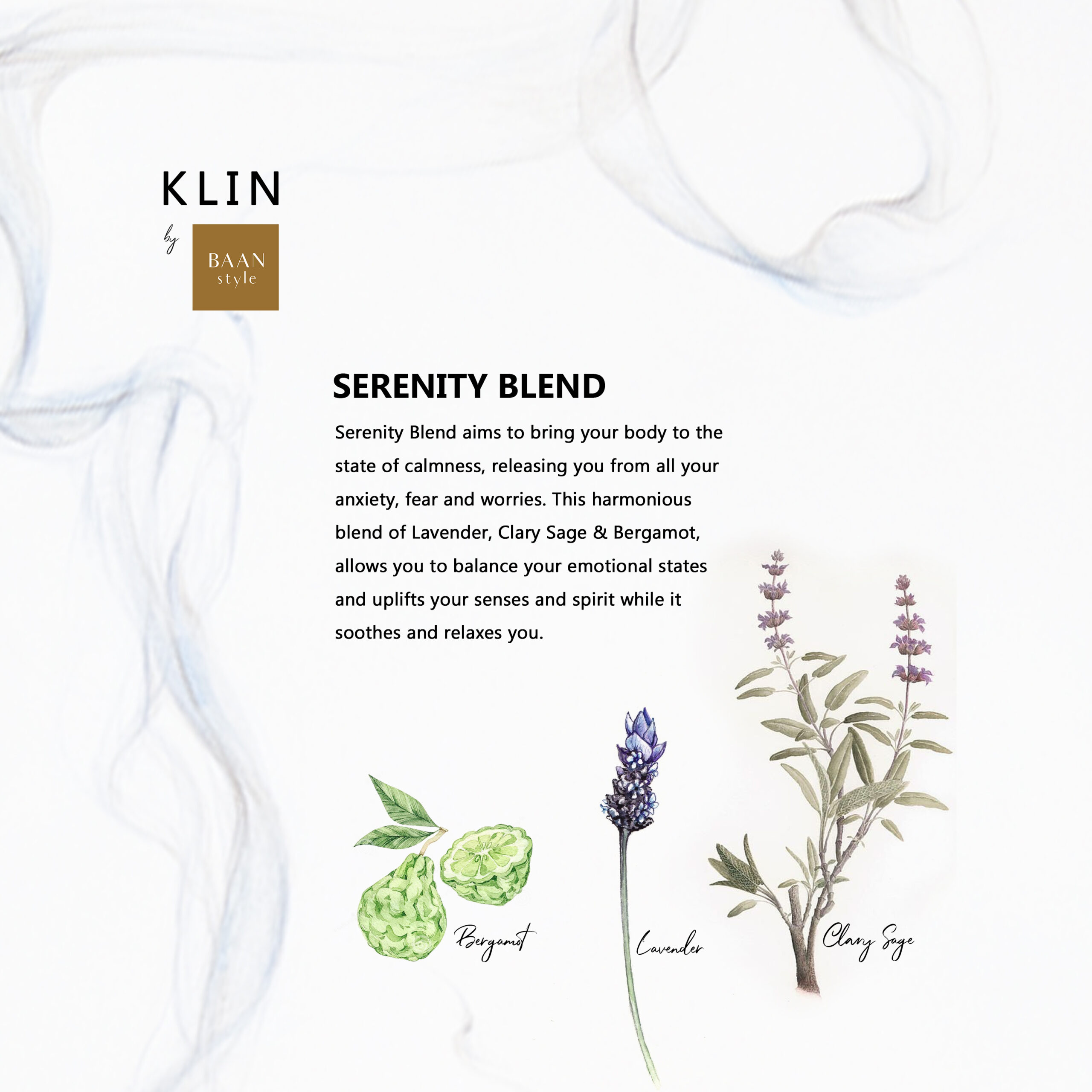 KLIN by Baan Style - Serenity Blend - Poster