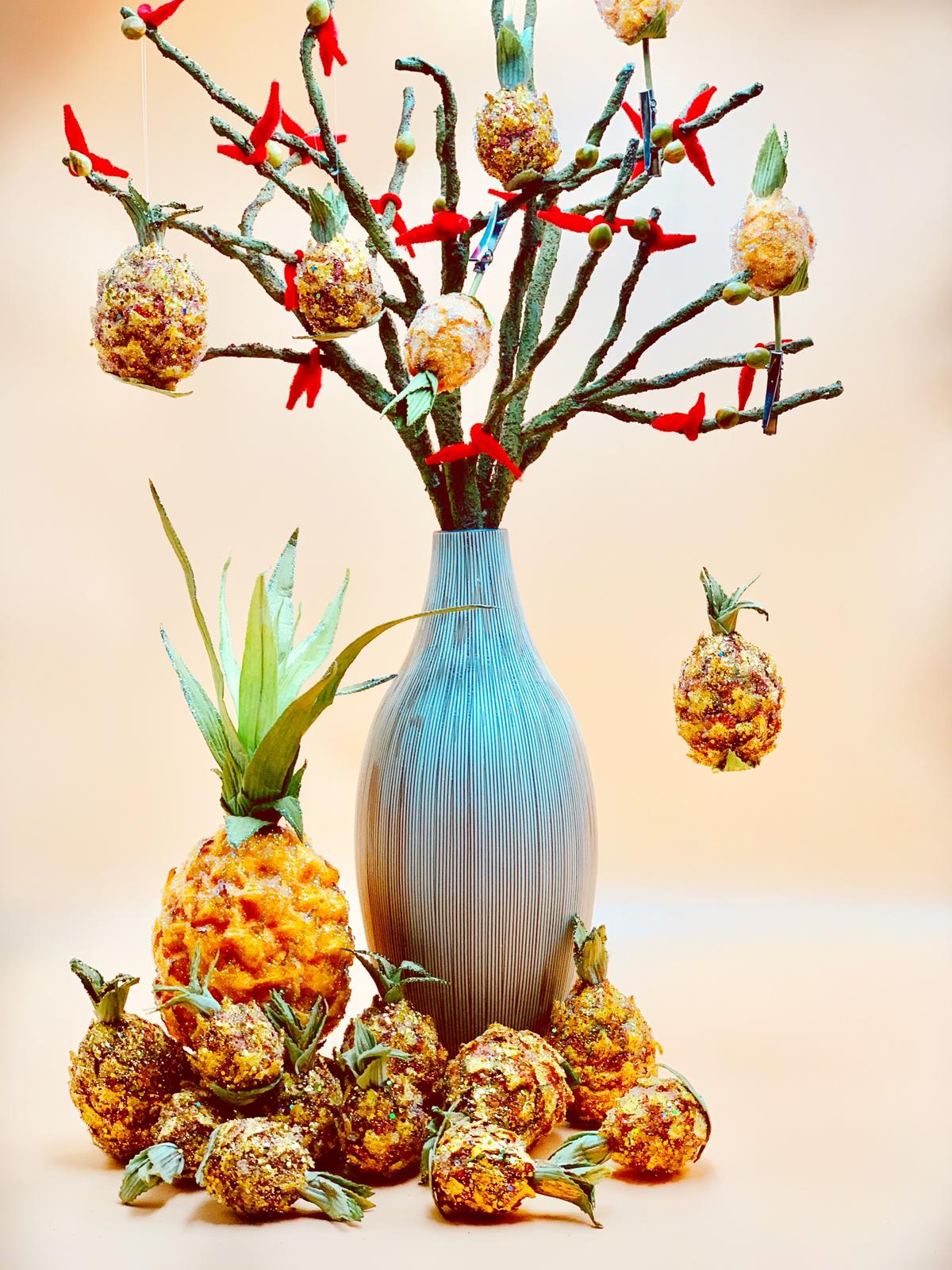 Pineapple Ornaments